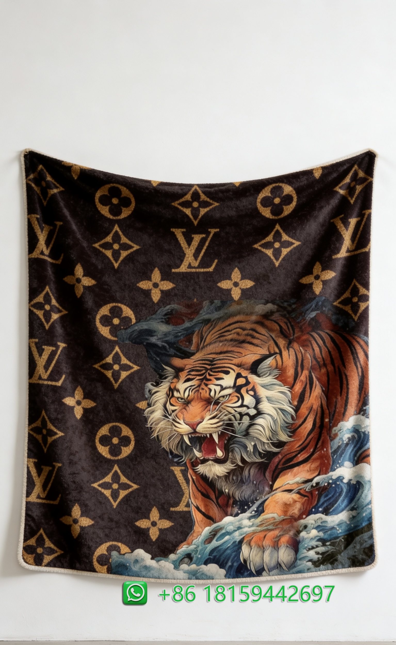 Louis Vuitton Throw Blankets